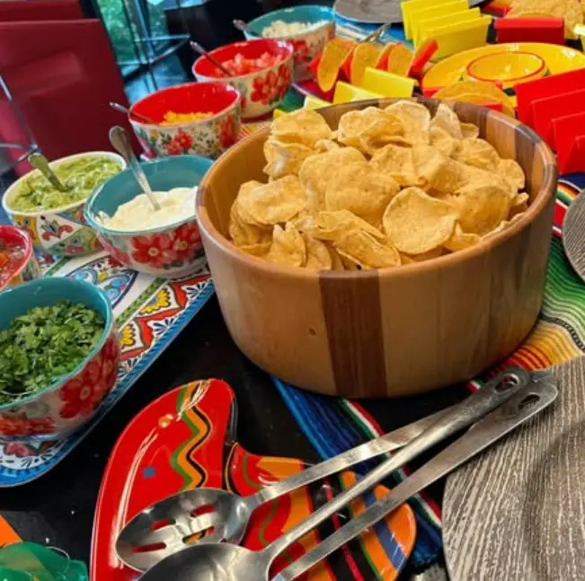 Catering setup