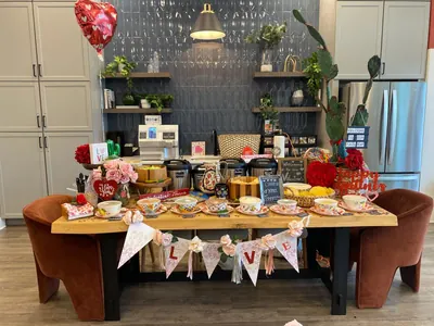 Saint Flavor catering display — event spread 10